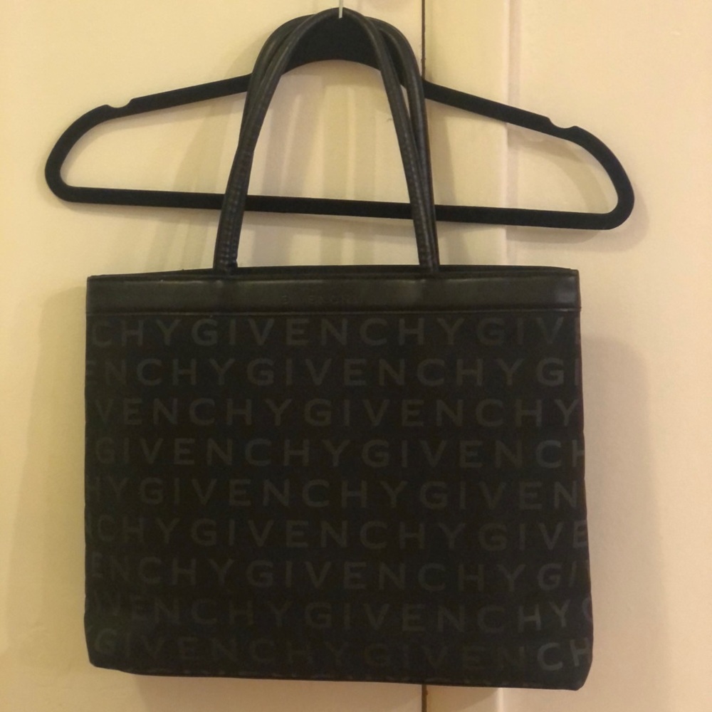 Black Givenchy tote with coin purse